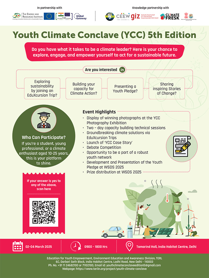 Youth Climate Conclave TERI